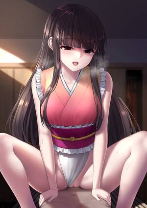 japan sex blush hentai - Hentai Booru - Image 2682: 1boy azure-maya bangs black_hair blunt_bangs  blush breasts clothing_aside eyebrows_visible_through_hair  feet_out_of_frame female highres houraisan_kaguya indoors japanese_clothes  kimono long_hair looking_at_viewer open_mouth 