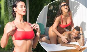 Alice Goodwin Phone Sex - Jermaine Pennant's wife Alice Goodwin dons red bikini | Daily Mail Online