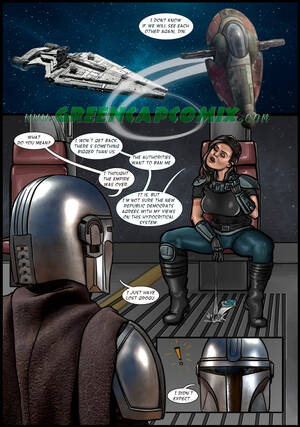 Dune Cartoon Porn - Cara Dune leaves The Mandalorian (English) - page01 porno