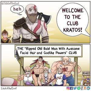 god of war toon porn - Kratos would definitely fit in with these guys : r/comics