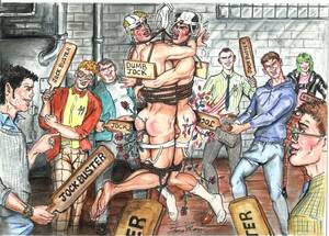 nerd spank - nerds_revenge - Jock Spank - Male Spanking