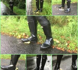 femdom rubber wellies - hunterboots - Porno Videos, Pictures and Blogposts | MyDirtyHobby