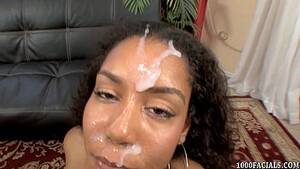 1000 facials ebony - Ebony Misty Stone gives blowjob and gets a facial - XVIDEOS.COM