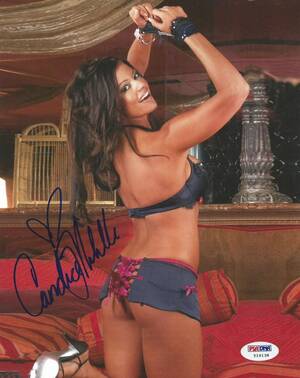 Candice Michelle Nude Porn - Candice Michelle Signed Playboy 8x10 Photo PSA/DNA COA WWE Diva Picture  Auto'd L | eBay