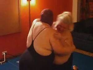 bbw granny wrestling - Bbw Wrestling - hotntubes Porn