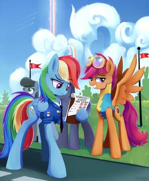 Bing.com Porn Scootaloo - rainbowdash & scootaloo, somewhere in the future.