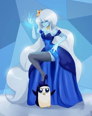 Ice Queen Adventure Time Anime Porn - ice queen by swinginnippon adventure time