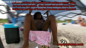 beach voyeur ebony - Free Consensual Candid #9 Exhibitionist Wife Paris Teasing Undressed Beach  Voyeur Weenies! One Masturbates in public to her! Porn Video - Ebony 8