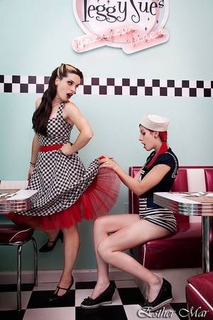 50s diner porn - Vintage diner by Esther Mar