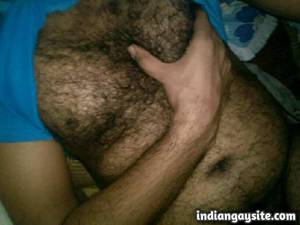 Hot Desi Bisexual - Indian Gay Porn: Sexy desi bi-curious bear showing off his hairy body and