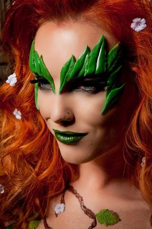 Green Lips Porn - Poison Ivy--perfect green lips!