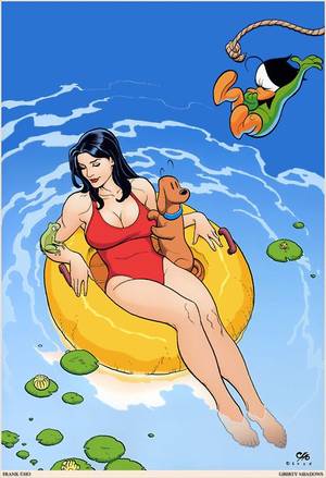 liberty meadows 1 - epicwomen: Brandy by Frank Cho.