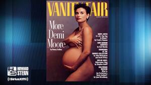 Demi Moore Mom Porn - Demi Moore on Posing Nude and Pregnant for Vanity Fair Cover - YouTube