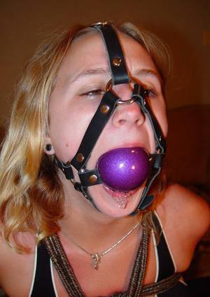 Ball Gag Captions Porn - That's a huge ball!