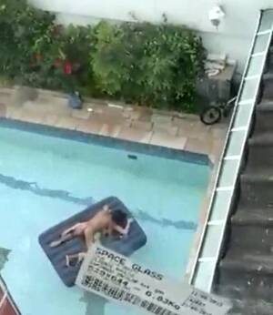 caught pool - Caught Having Sex In The Pool