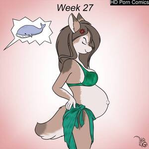 furry pregnant fuck sex - furry pregnancy progression comic porn | HD Porn Comics