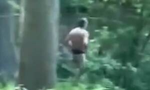 naked jungle tribe preggo - Naked jogger wearing nothing but socks, shoes and a bum bag shocks walkers  at popular beauty spot | Daily Mail Online