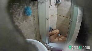 Caught Masturbating In Shower - Naked sister caught masturbating in the shower using shower head | AREA51. PORN