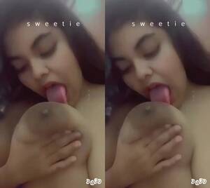 indian huge tits horny - Very horny big tits girl x vedio indian sucking own big boobs mms