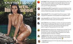 Kim K Lesbian Porn - Sports Illustrated slammed for putting Kim Kardashian on cover instead of  someone 'more deserving' | Daily Mail Online