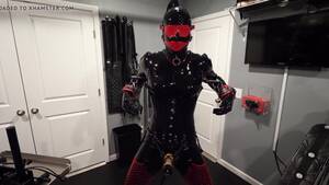 milked in latex - BoundHub - Latex Milking machine torture