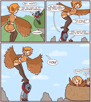 Harpy Porn Comic - Main dish : r/comics