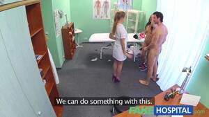 hot nurse cam - Free Hot nurse is having a threesome in the office, not knowing about a  hidden camera there Porn Video HD