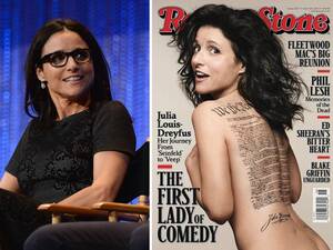 Julia Louis Dreyfus Porn - Julia-Louis Dreyfus uses Rob Ford's 'drunken stupor' defence for naked  Rolling Stone cover | National Post