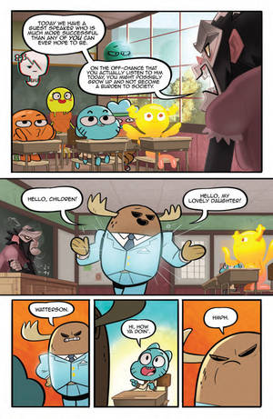 Amazing World Of Gumball Mr Small Porn - Preview: The Amazing World of Gumball #6, The Amazing World of Gumball #