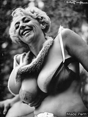 free retro saggy tits - Porn image of fur gigantic boobs close up skinny saggy tits laughing vintage  50 created by AI