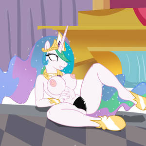 El Loko Mlp Celestia Porn - alicorn anthro anthrofied big_breasts breasts crown cutie_mark el-loko  equine erect_nipples female friendship_is_magic grin hair