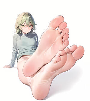 Anime Foot Porn Heels - Rule 34 - 1girls ai generated anime feet feet up female female only foot  fetish foot focus green eyes green hair one-punch man soles solo tatsumaki  wrinkled feet wrinkled soles wrinkles wrinkly