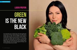 Large Laura Prepon Porn - Laura in Naked Food Magazine - Laura Prepon