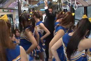 Asian Pigtails Porn Cheerleaders - Crazy Japanese Fuck Fest in Public Bus with Hot Cheerleaders | Any Porn