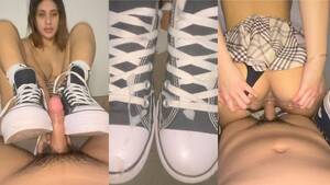 Converse Porn - I Seduced Him With My Platform Converse Then Made Him Come All Over My  Shoes!! - xxx Mobile Porno Videos & Movies - iPornTV.Net