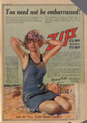 1920s Vintage Armpit Porn - Did you teach your daughters to shave?