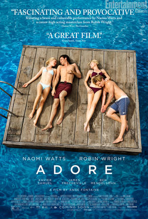 hollywood porn movie - The film â€œAdoreâ€ - Childhood best friends Roz (Wright) and Lil (