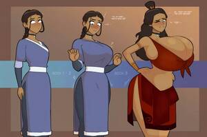 Korra And Katara Big Tits - Big Katara / Big Azula - HentaiForce