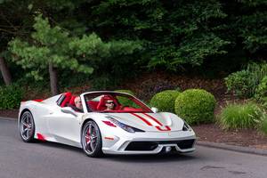 Ferrari Garage Porn - Michael Fux's Ferrari 458 Speciale Aperta. [OC] [1920x1282]