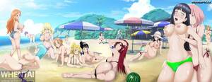 fairy tail nude beach shot - NeebaPiXXX] On the Beach (Fairy Tail) â€¢ Free Porn Comics