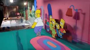 Animation Captions - Simpsons impregnation captions porn - The couch gag merges a number of  animation styles to take