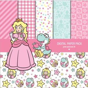 Baby Princess Peach Porn - Mario X Peach - Etsy