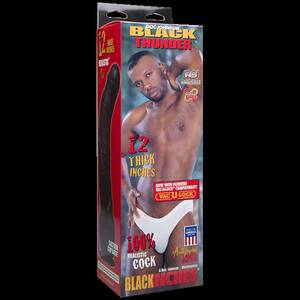 black porn star thunder - Black Thunder Realistic Cock 12 Inches Brown | SexToyTrading.com