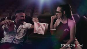 Movie Theater Fuck - Hardcore Fuck In Cinema - Jackie Hoff - EPORNER