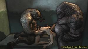 Cartoon 3d Monster - 3d monster porn animation (far cry, left 4 dead sex) watch online