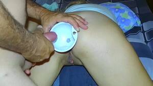 anal cum funnel - My Husband, Can Not Put His Cum In My Narrow Ass With A Funnel. - xxx  Mobile Porno Videos & Movies - iPornTV.Net