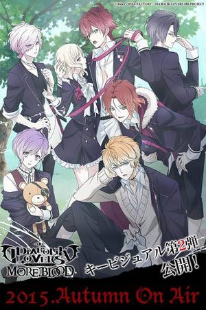 Diabolik Lovers Yaoi Porn - La segunda temporada de Diabolik Lovers se estrenarÃ¡ en OtoÃ±o del 2015.