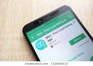 Ko%c5%84skie - KONSKIE, POLAND - JUNE 17, 2018: Mint - Free Local Dating app on