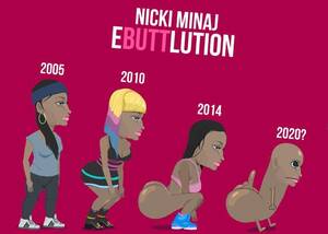 Nicki Minaj Comic Porn - metamorphosis : r/funny