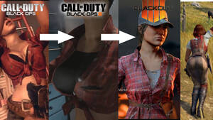 Black Ops 2 Misty Foot - Call Of Duty: Black Ops 4 Misty's Bust Nerfed/Censored (Misty Comparison) &  Mistletoe Girls â€“ Naughty Gaming